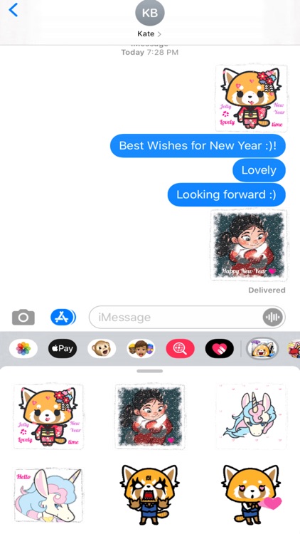 MomentSQ™ Aggretsuko Stickers