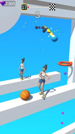 Game screenshot Dunk Race 3D mod apk