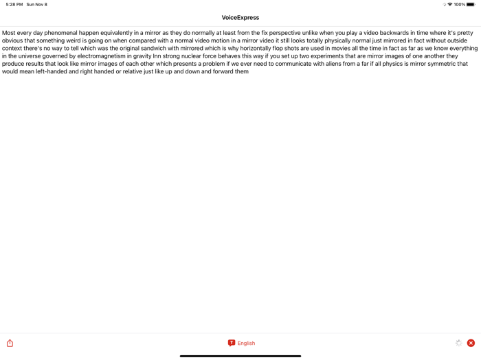 VoiceExpress Audio to Text