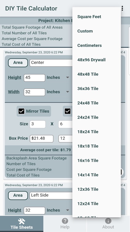 DIY Tile Calculator Pro screenshot-4