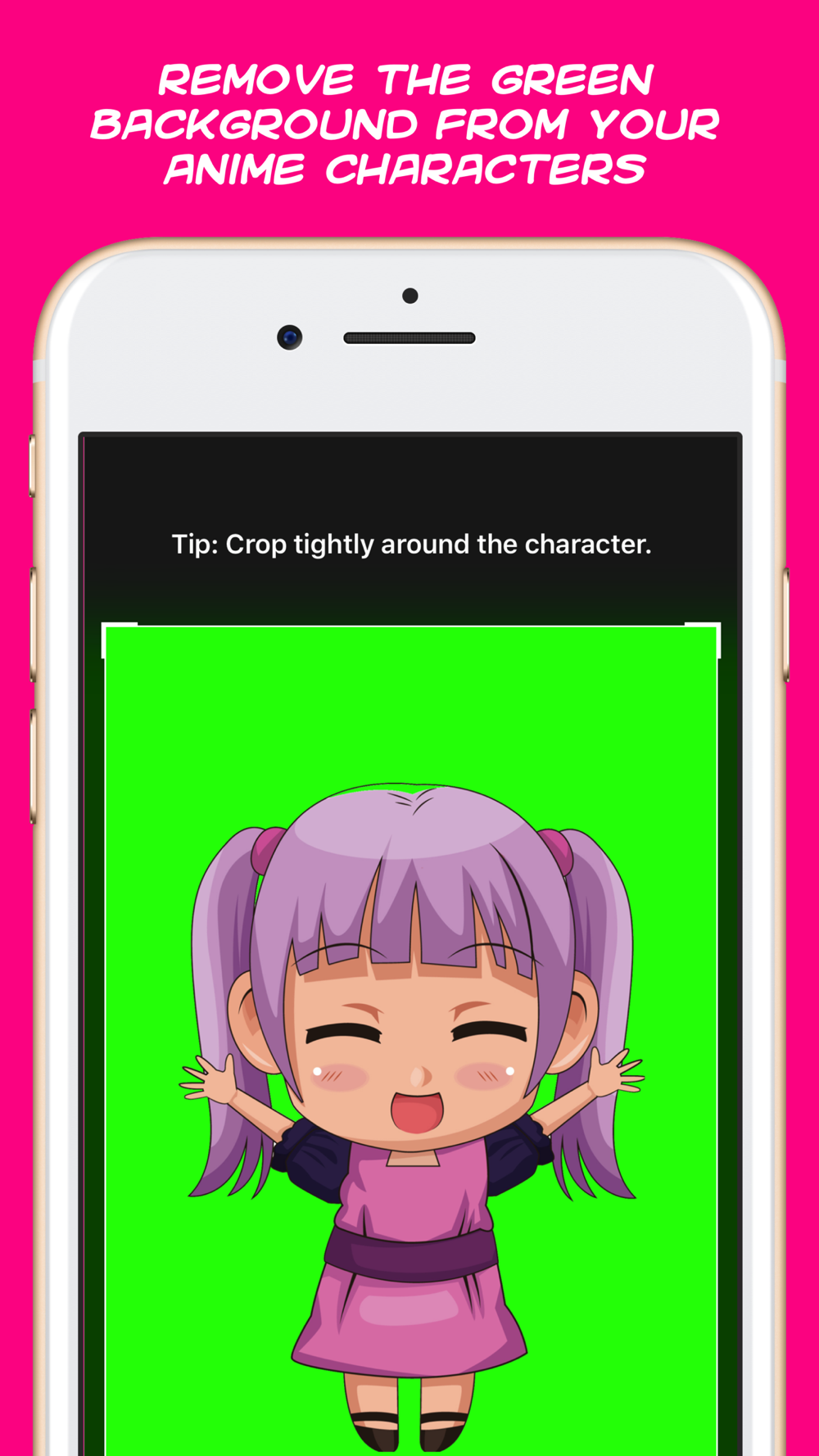 Anime Green Screen Download App for iPhone 