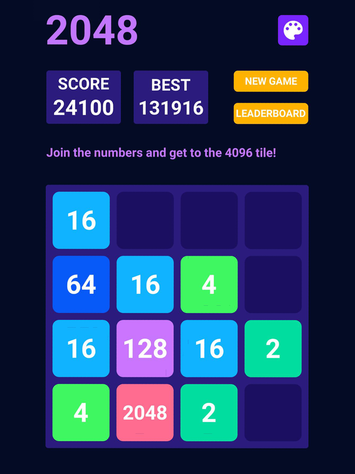 2048 Stunning Colors