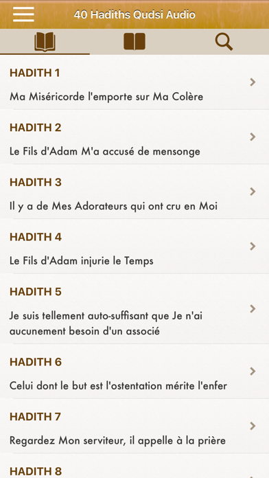 40 Hadiths Qudsi en Français