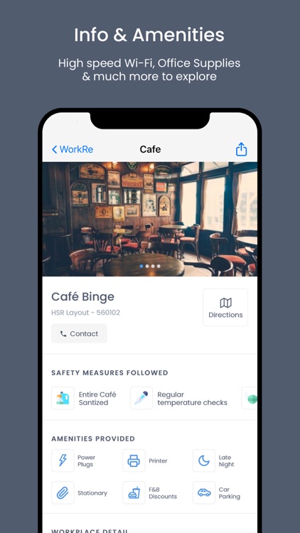 WorkRe - Cafes for Coworking