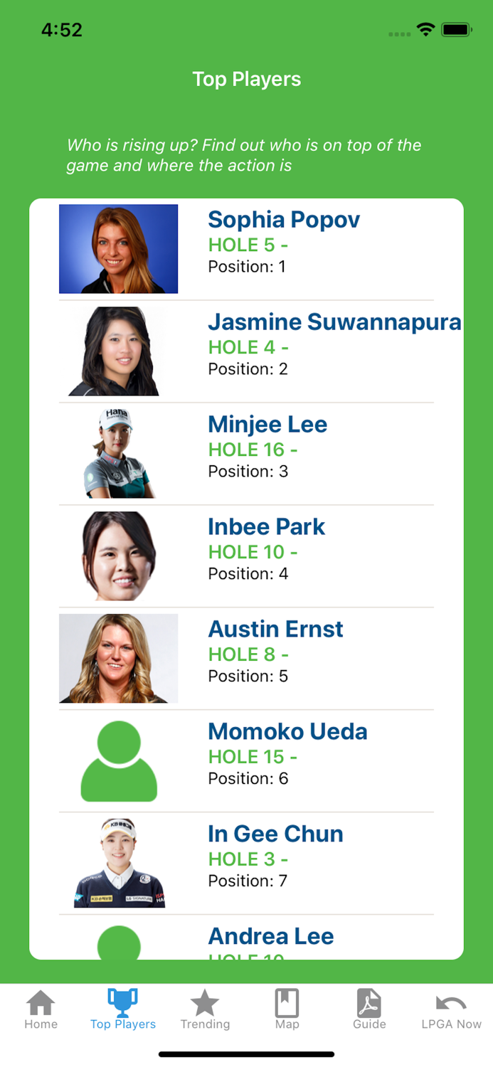 LPGAs Fan Experience