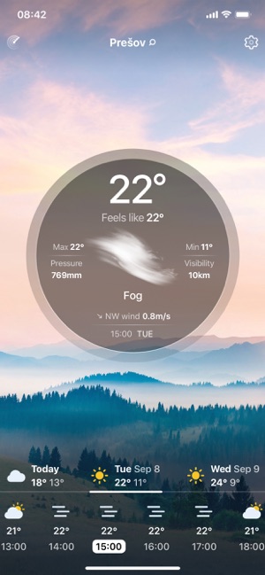 Pocasie Live Predpoved V App Store