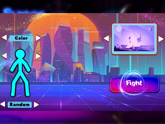 Super Stick Man Hero Battle