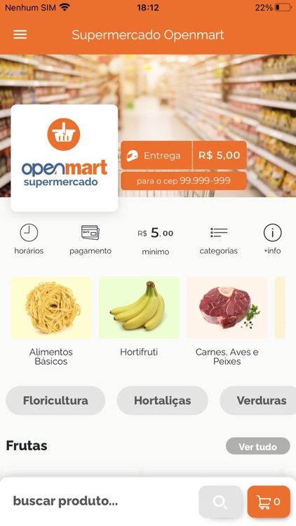 Supermercado Exemplo Openmart