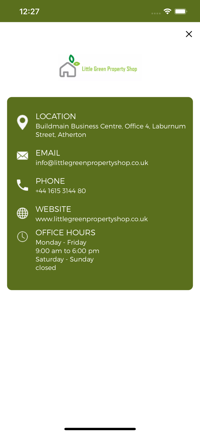 little green property shop