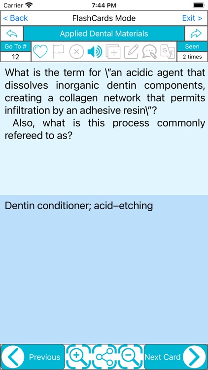 Dentistry Flashcards 4 Review