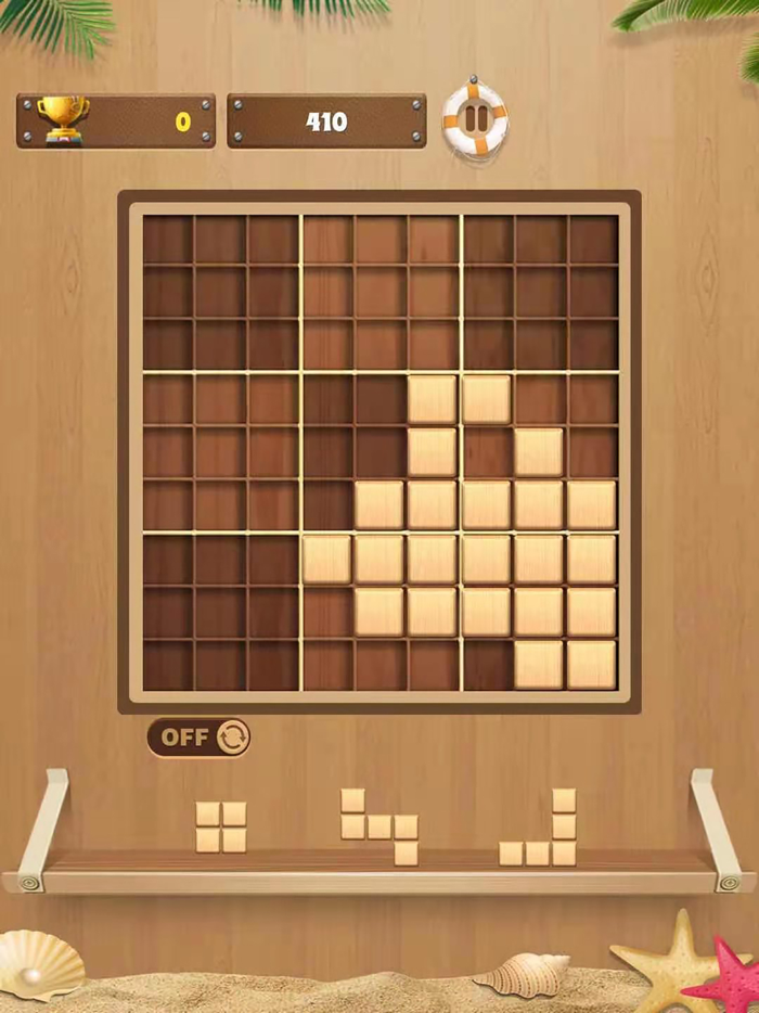 Wood Block Sudoku Puzzle