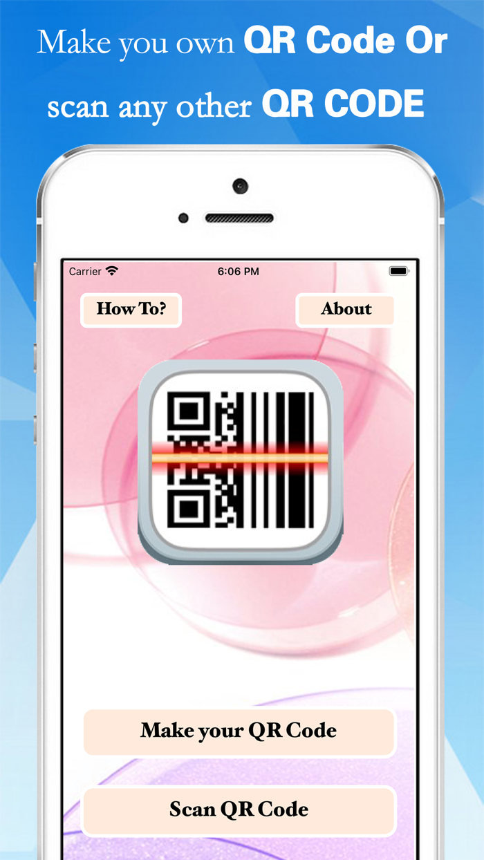 QR code Readereasy scanner