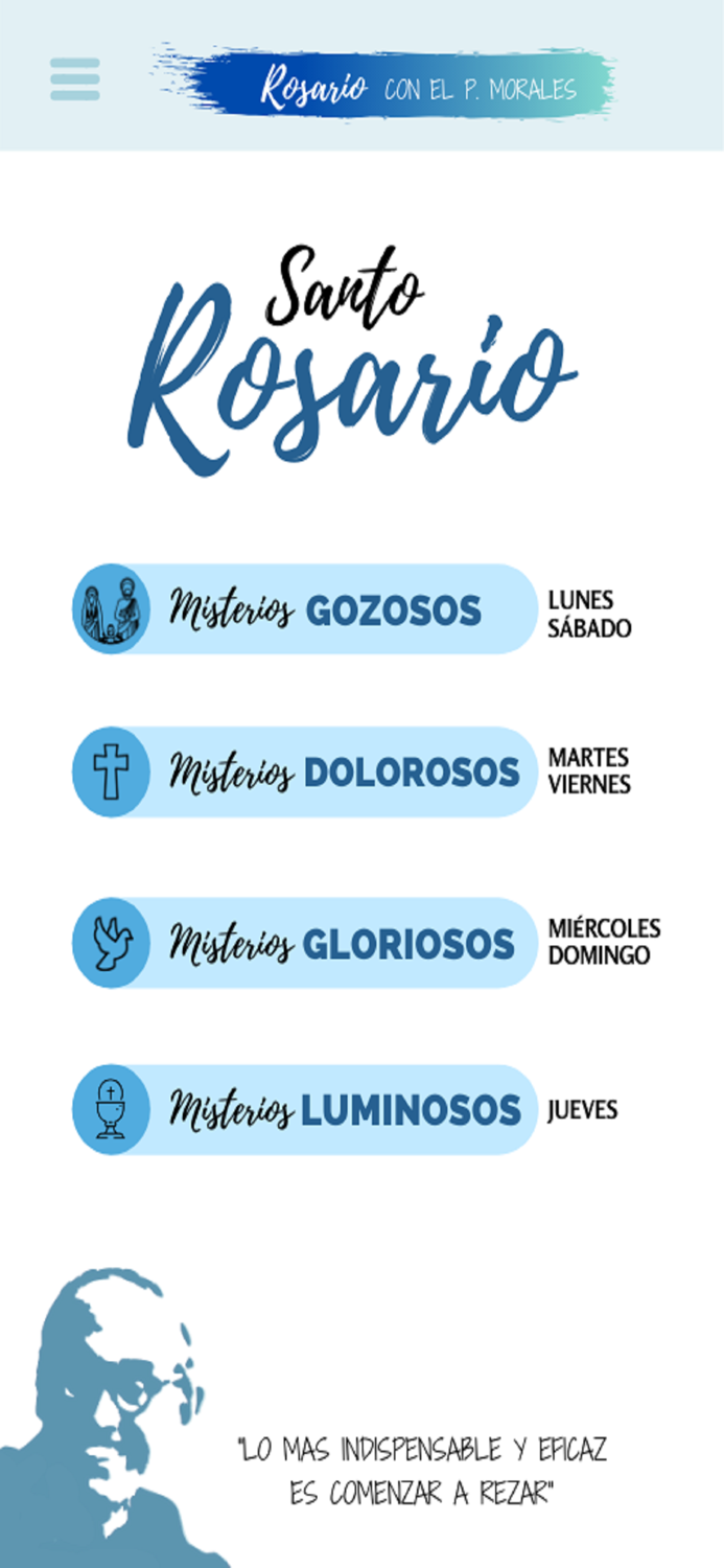 Rosario con el Padre Morales