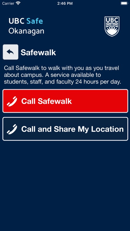 UBC Safe Okanagan screenshot-3