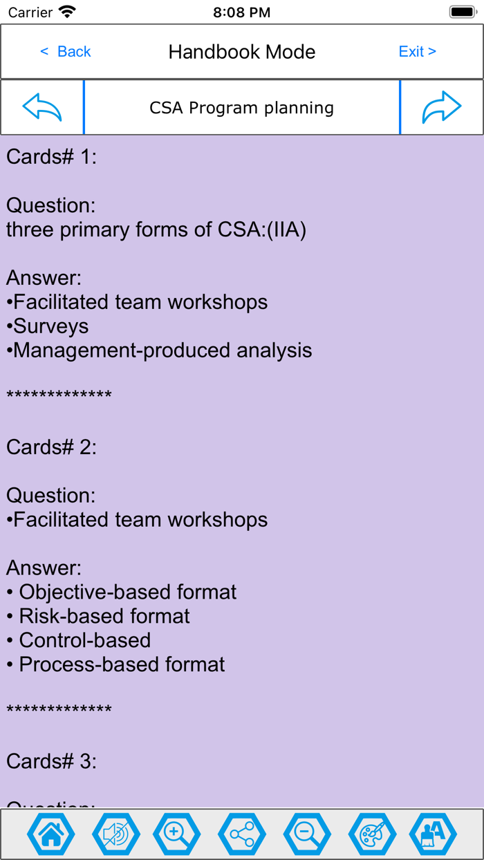 Control Self Assessment CSA