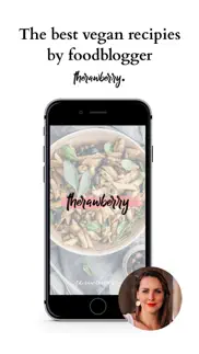 vegan recipes by therawberry iphone screenshot 1