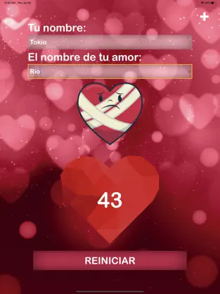 Screenshot 2 Calculadora amor compatibles iphone