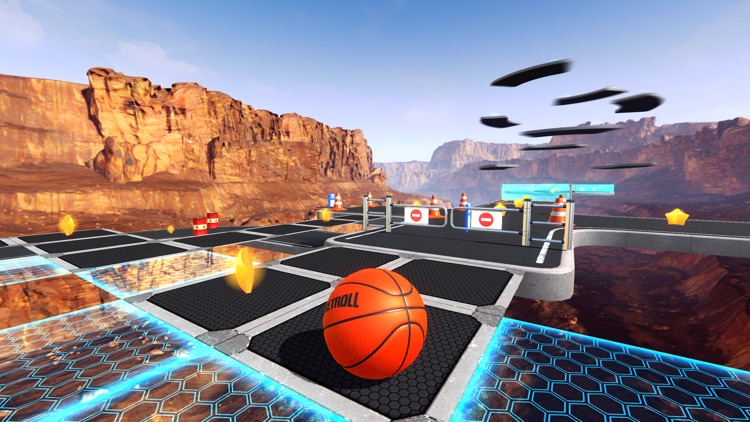 BasketRoll: Rolling Ball Game