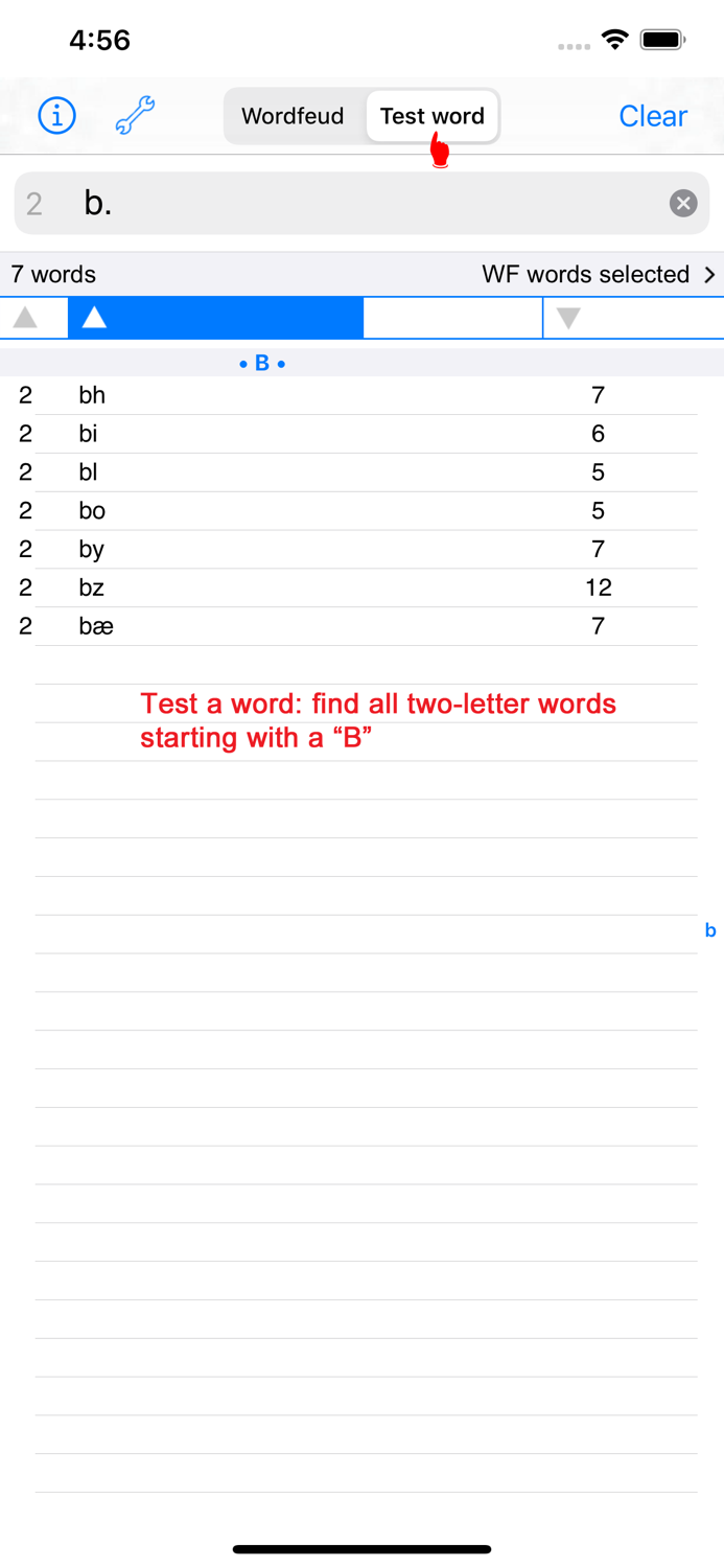Dansk Words Finder Wordfeud