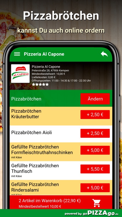 Pizzeria Al Capone Kempen screenshot-4