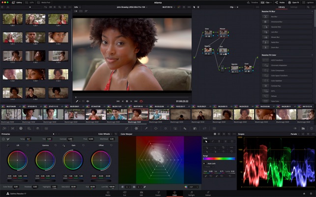 Davinci Resolve をmac App Storeで