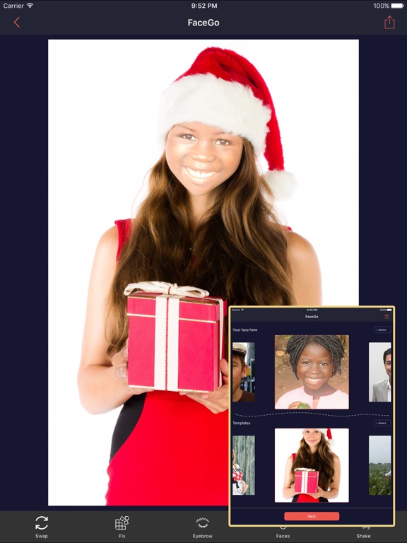 FaceGo: Face Changer & Morpher Screenshots