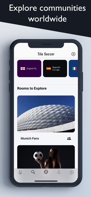 Tile Soccer - Social Network