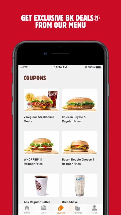 BURGER KING® App by MENU Technologies AG