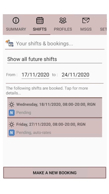 MRC-Shifts