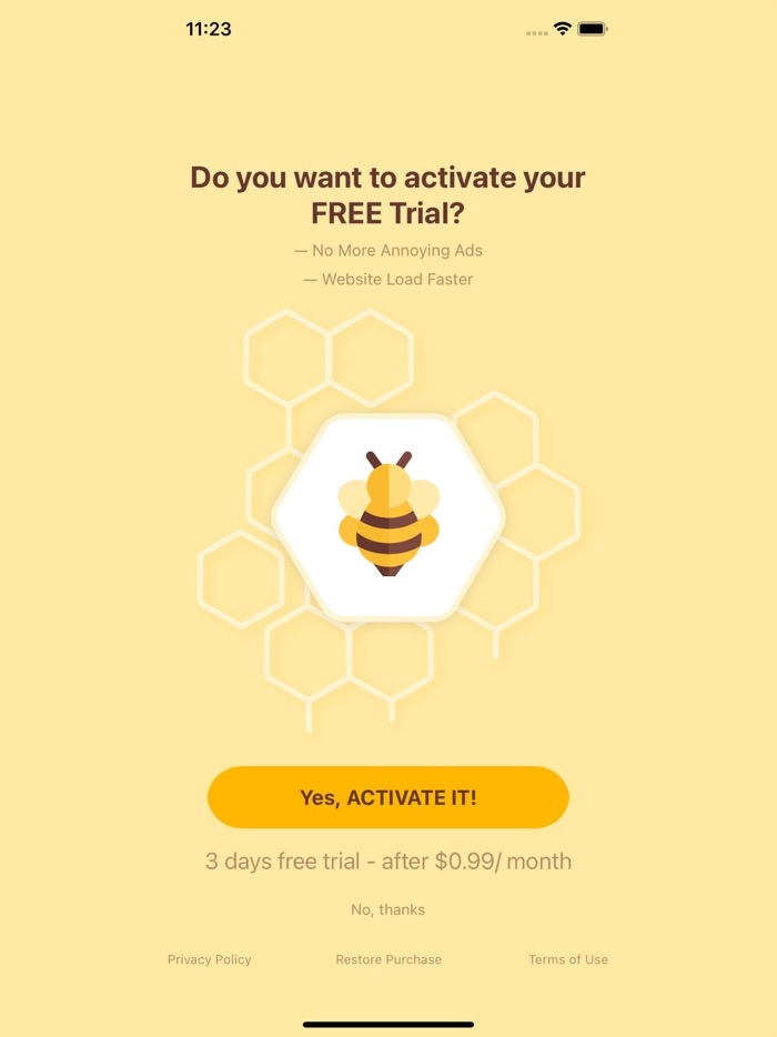 Bee Adblocker Shield