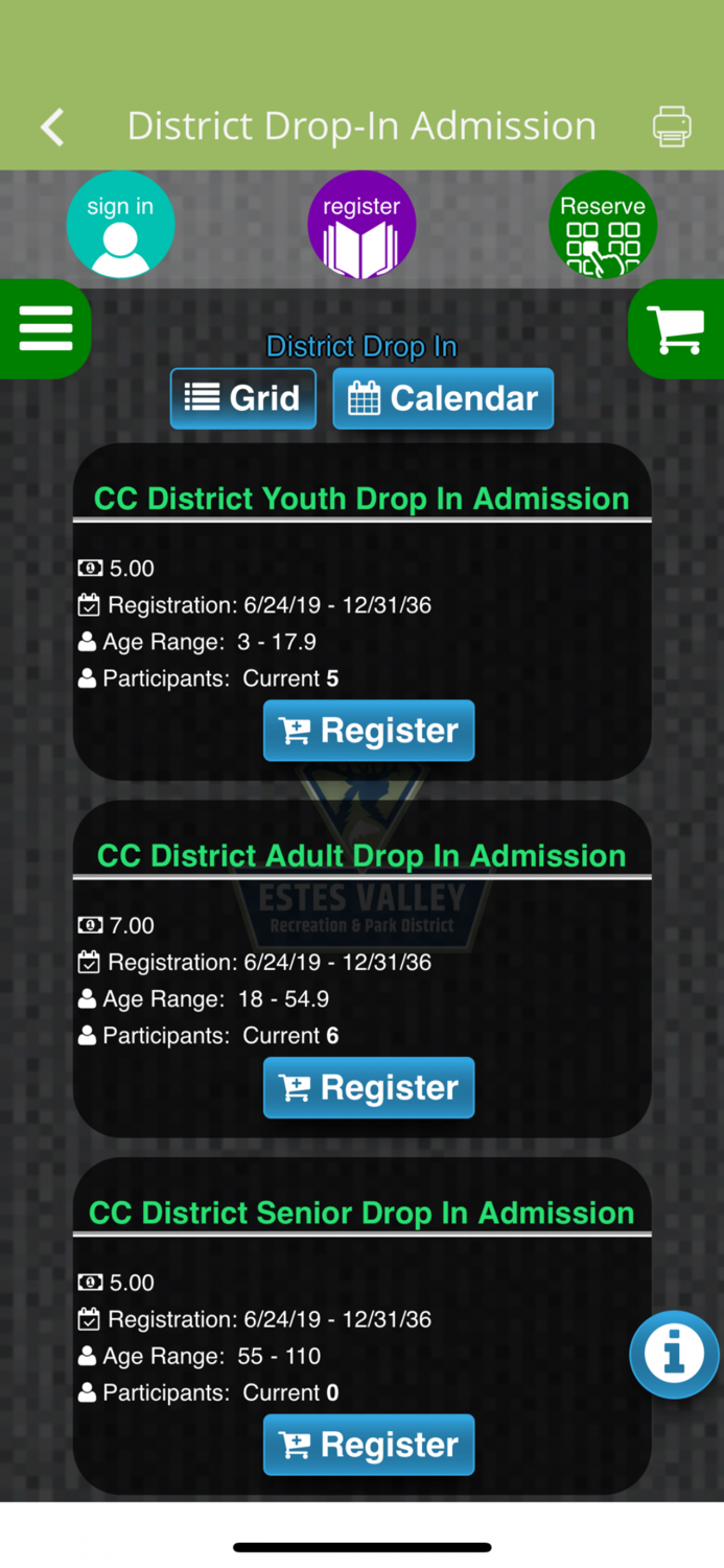 Estes Park Recreation