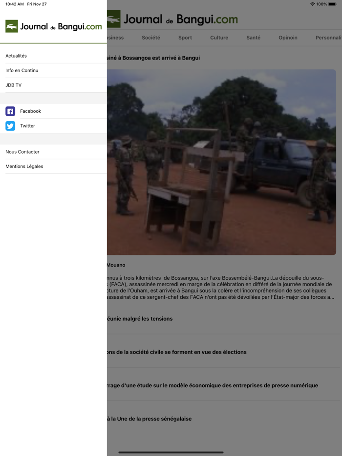 Journal de Bangui