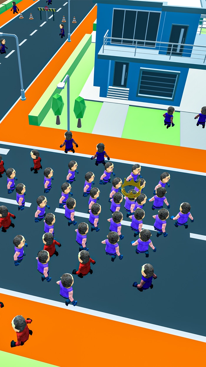 Crowd Surviving City Games