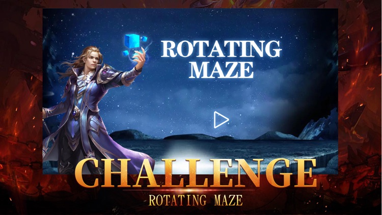 Rotating maze