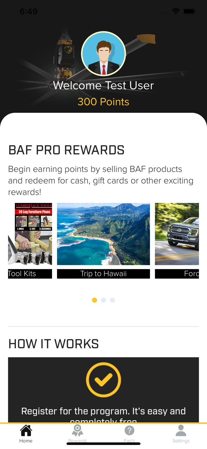 BAF Pro Rewards