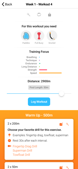 ‎Swim Coach - Training App Capture d'écran