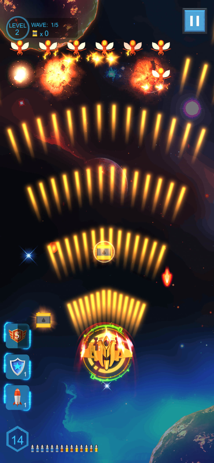 飞机战纪风云 - 太空星际射击游戏