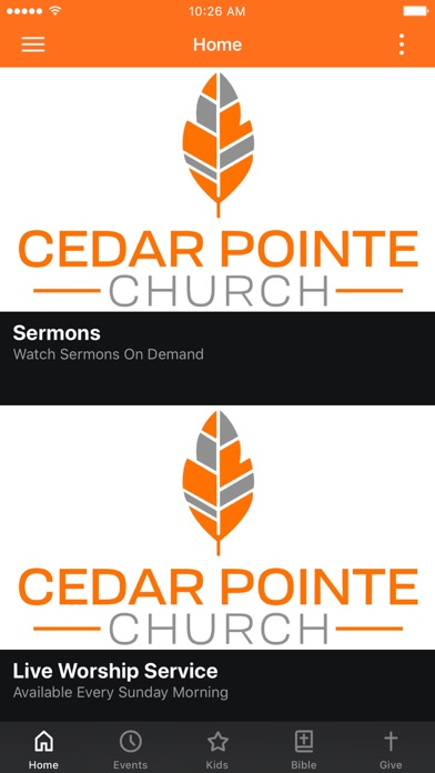 How to cancel & delete Cedar Pointe Church from iphone & ipad 1