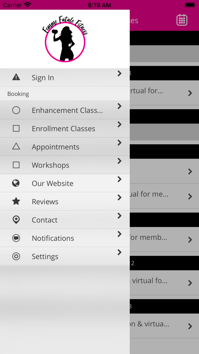 Femme Fatale Fitness