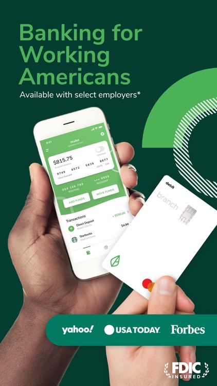Branch: Banking & Instant Pay screenshot-0