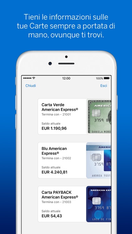 Amex Italia screenshot-7