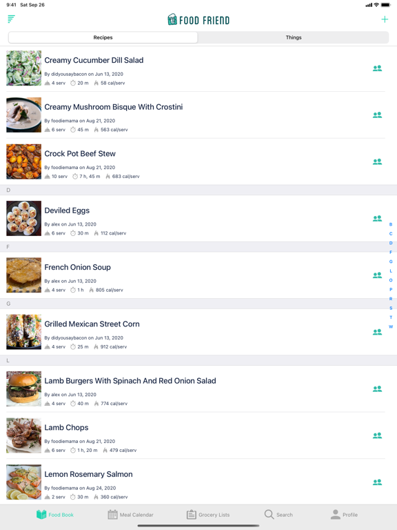 Food Friend: The Recipe App screenshot 2