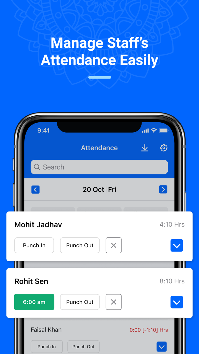 PagarBook - Manage Staff Khata