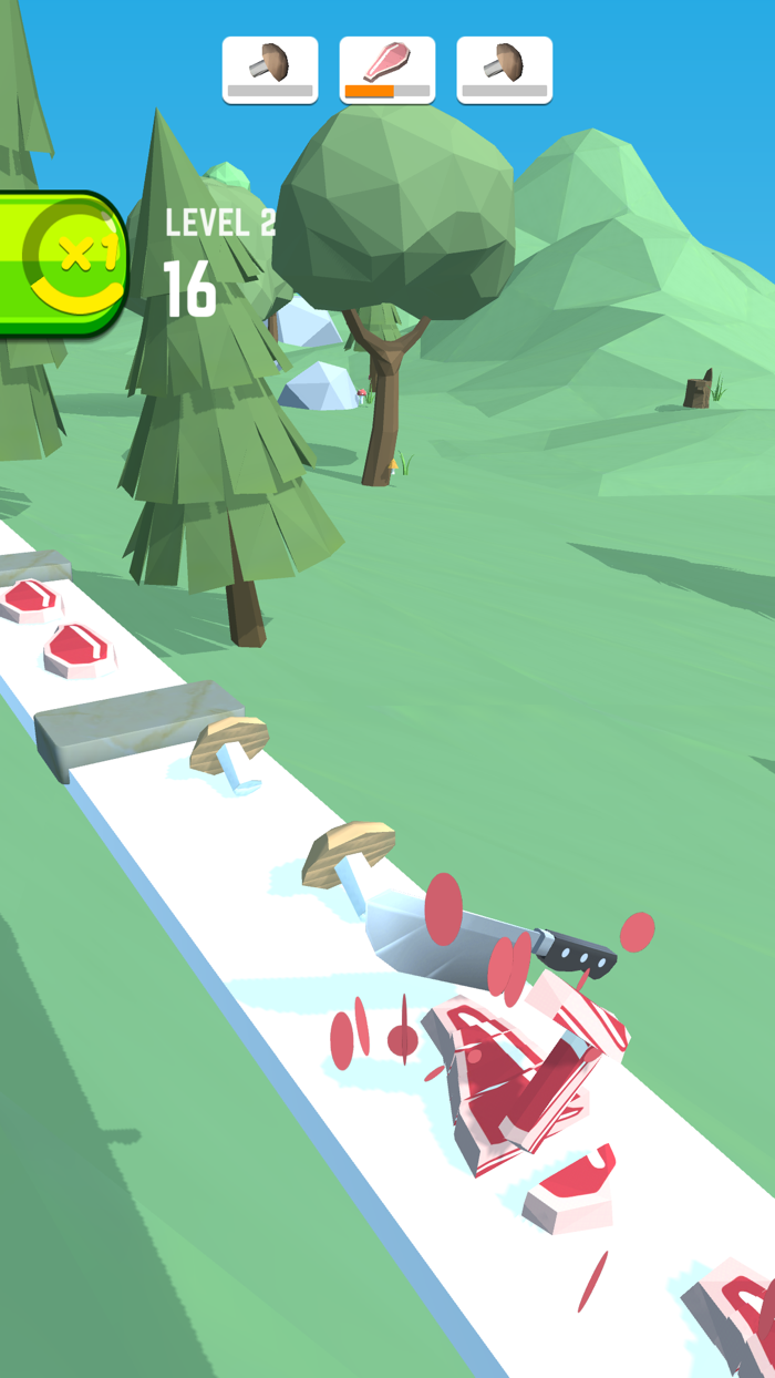 Slice Play 3D - Sword Z Runner