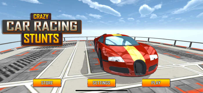 Crazy Car Stunts Racing Game