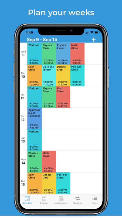 UniPlan: Student Planner