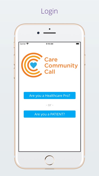 Care Community Call