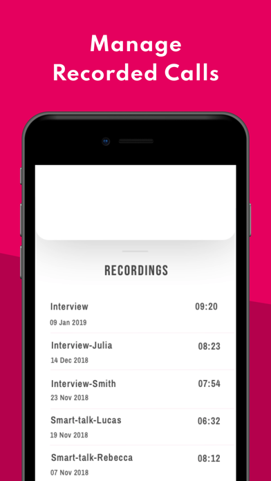 Call Recorder: Save & Listen screenshot 4