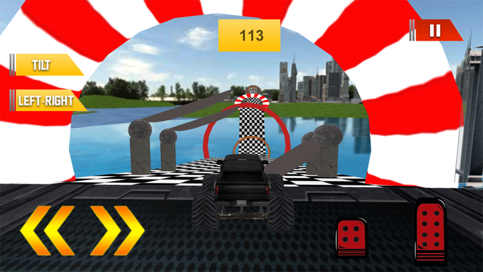 Monster Truck Stunt Game