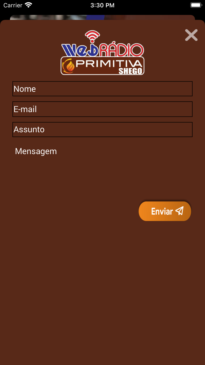 Web Radio Primitiva Shego.